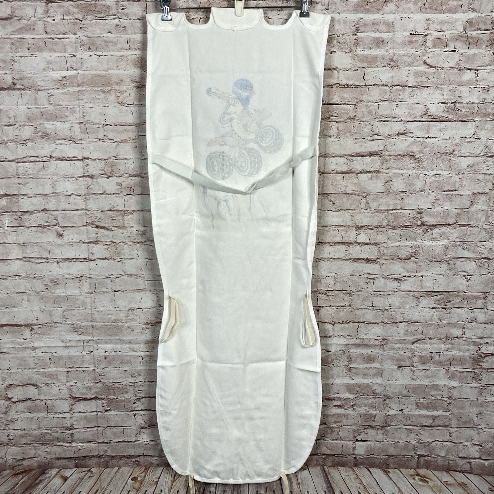 Vintage ATV Three Wheeler Track Canvas Banner Fun Bikes Sondervig Track 47×19