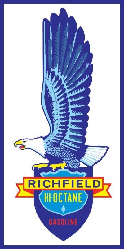 Richfield Hi-Octane Gasoline NEW Sign 24×48″ USA STEEL XL Size