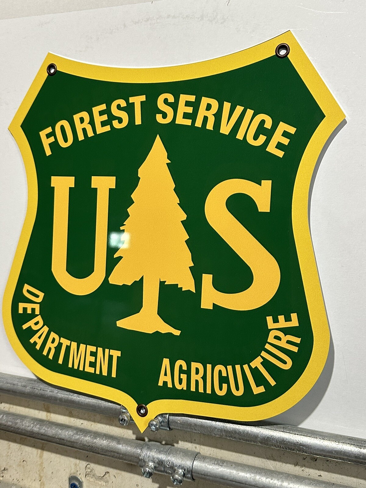 Vintage Style National Park Die-cut 12 Inches Aluminum Garage Sign