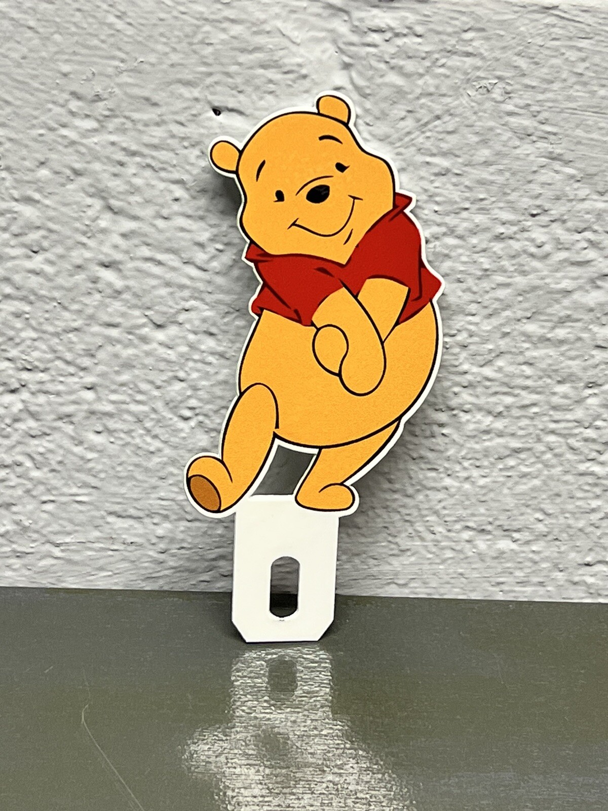Whinnie The Poo Metal Plate Topper Cartoon Character Tv Show Gas Oil Sign