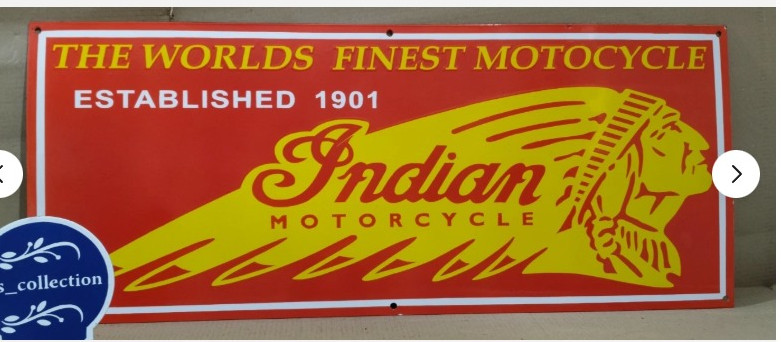 Porcelain Enamel Sign 6 Pcs.