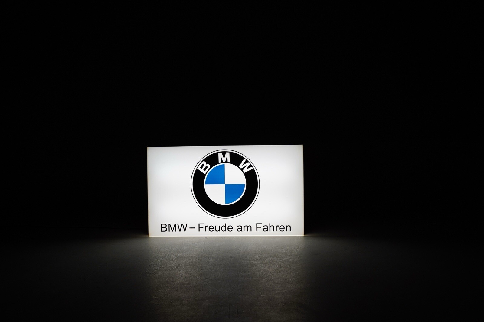 Original BMW Dealership Sign Single Sided In Excellent Condition.