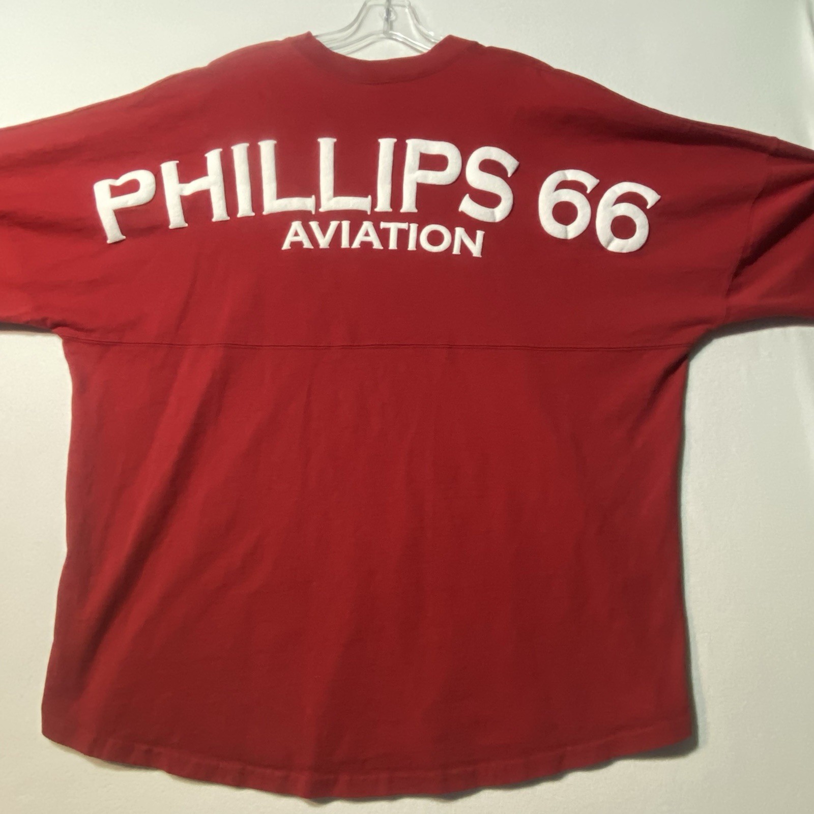 Vintage Oil & Gas PHILLIPS 66 AVIATION Red Spirit Jersey XXL