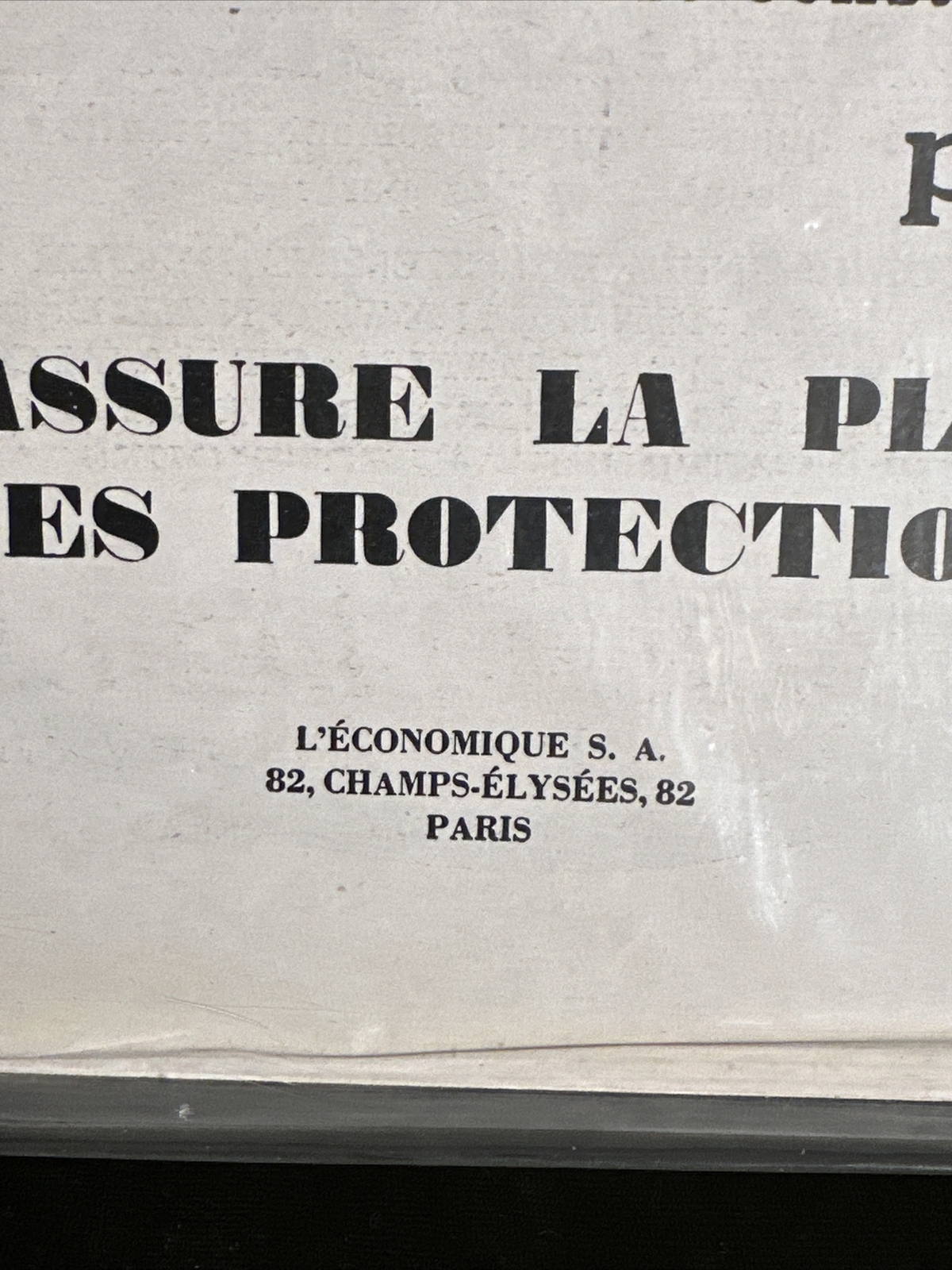 ☮️ 1928 STANDARD MOTOR OIL ADVERTISEMENT – FROM PARIS FRANCE