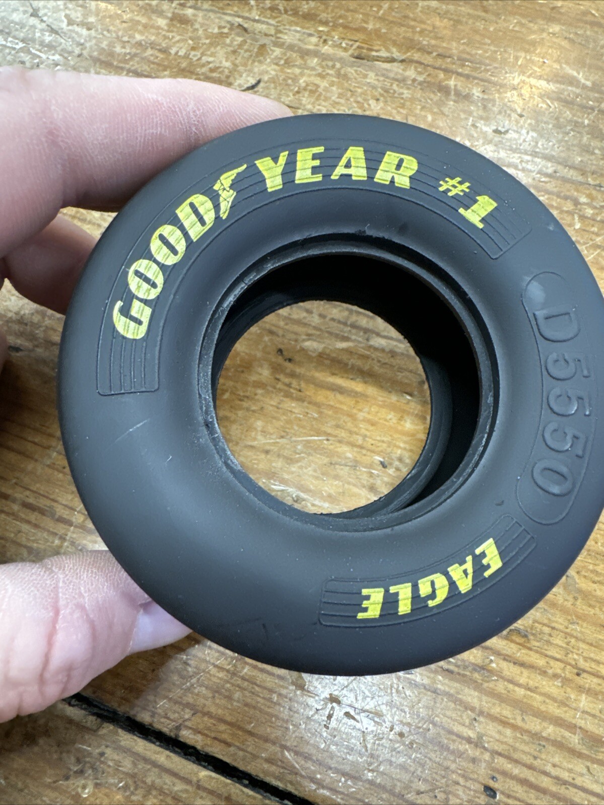 x4 Goodyear Tire Set Paperweight Race Car Truck Auto Oil Home Office Desk Decor