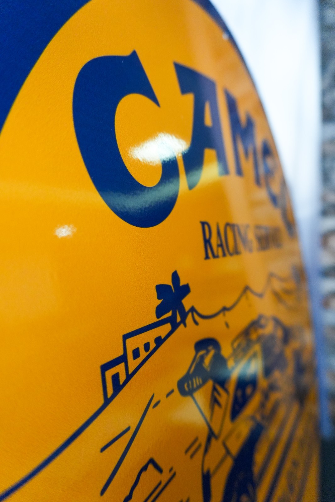 Camel Racing Service – Rallye Paris Dakar Heavy Metal Sign – 50 cm (19.7”)