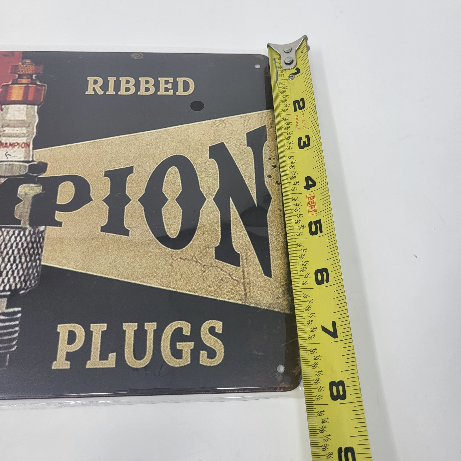 Champion Spark Plugs Metal Garage Mancave Workshop Retro Vintage Look Signs