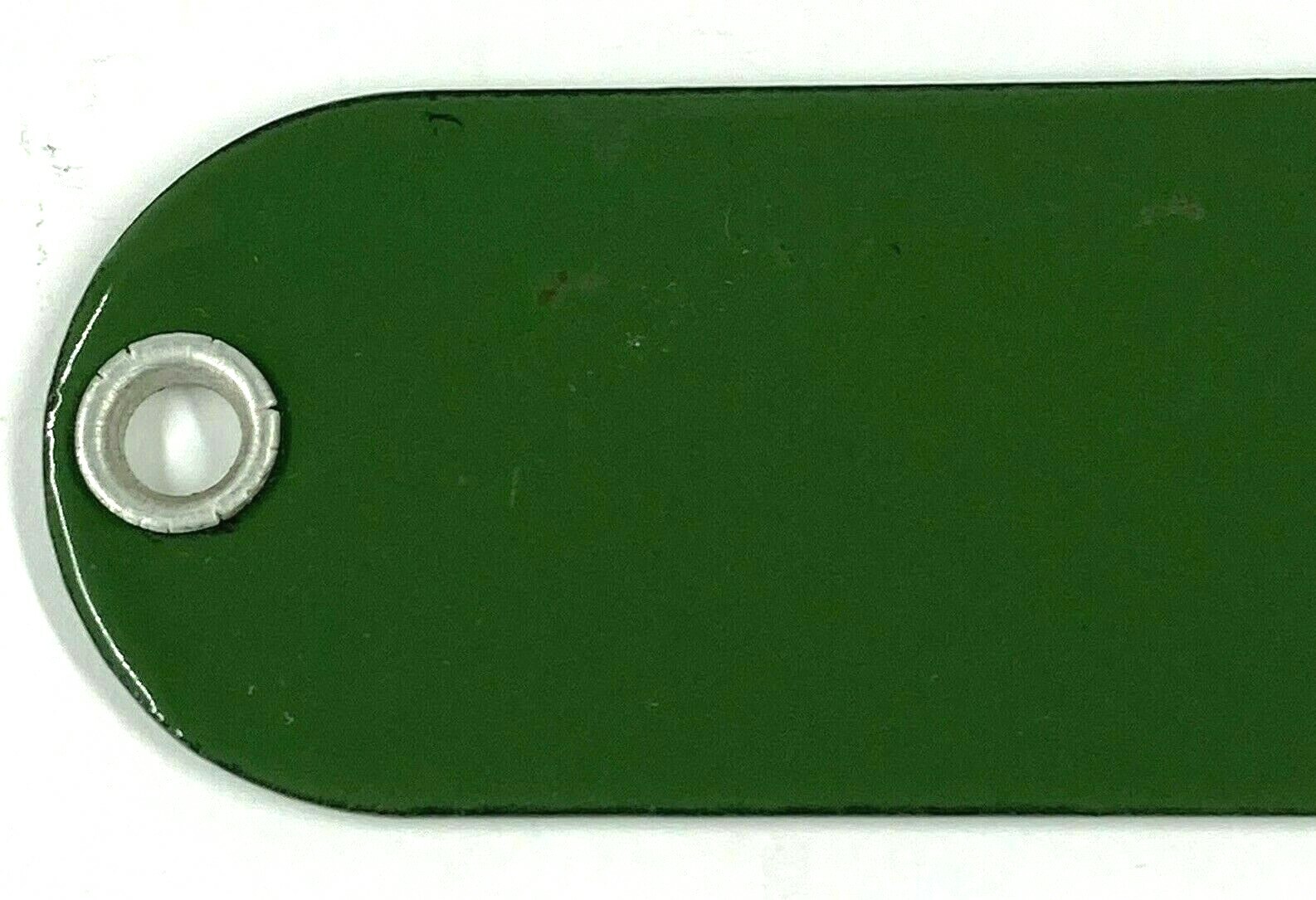 Vintage Triton TB Motor Oil SAE 30 Porcelain Gas Fuel Tag Sign Badge Green White
