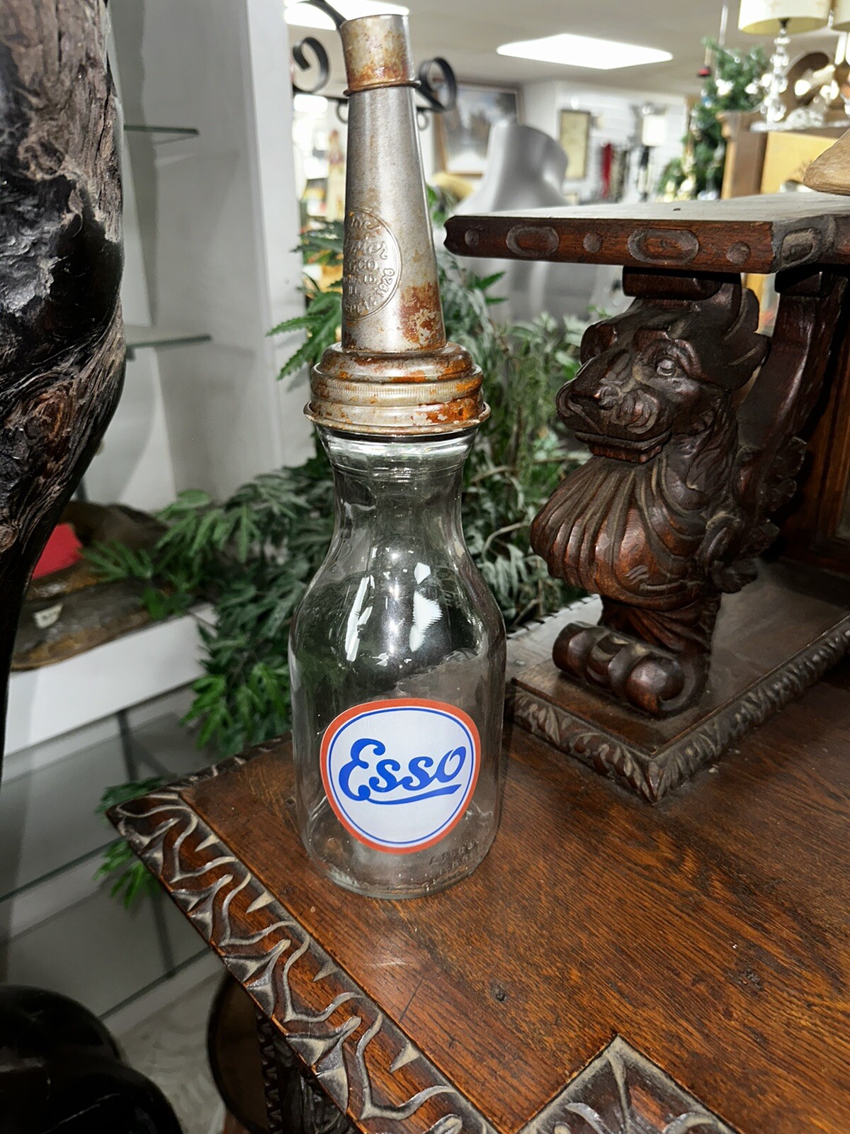 Esso gas oil advertising Bottles