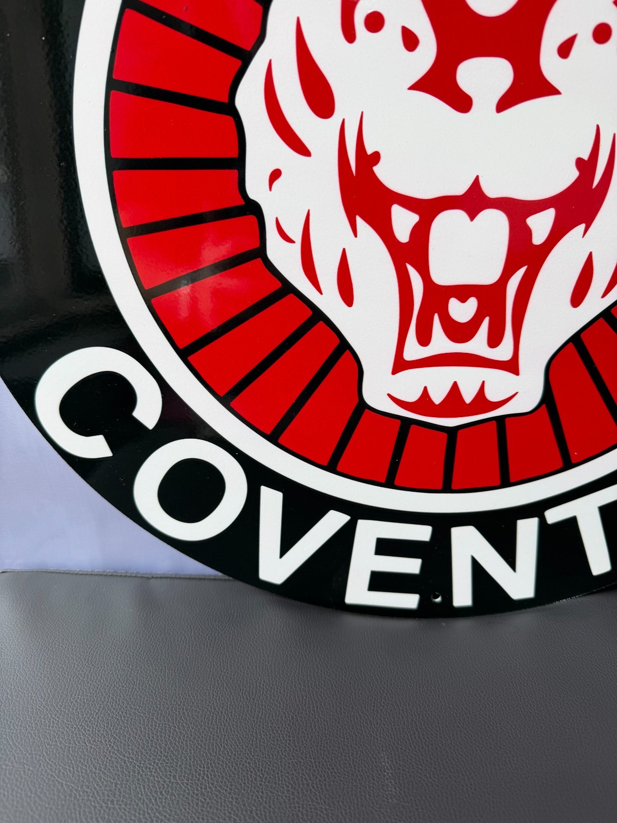Jaguar Coventry – British Classic Vintage Heavy Metal Sign – 50 cm (19.7”)