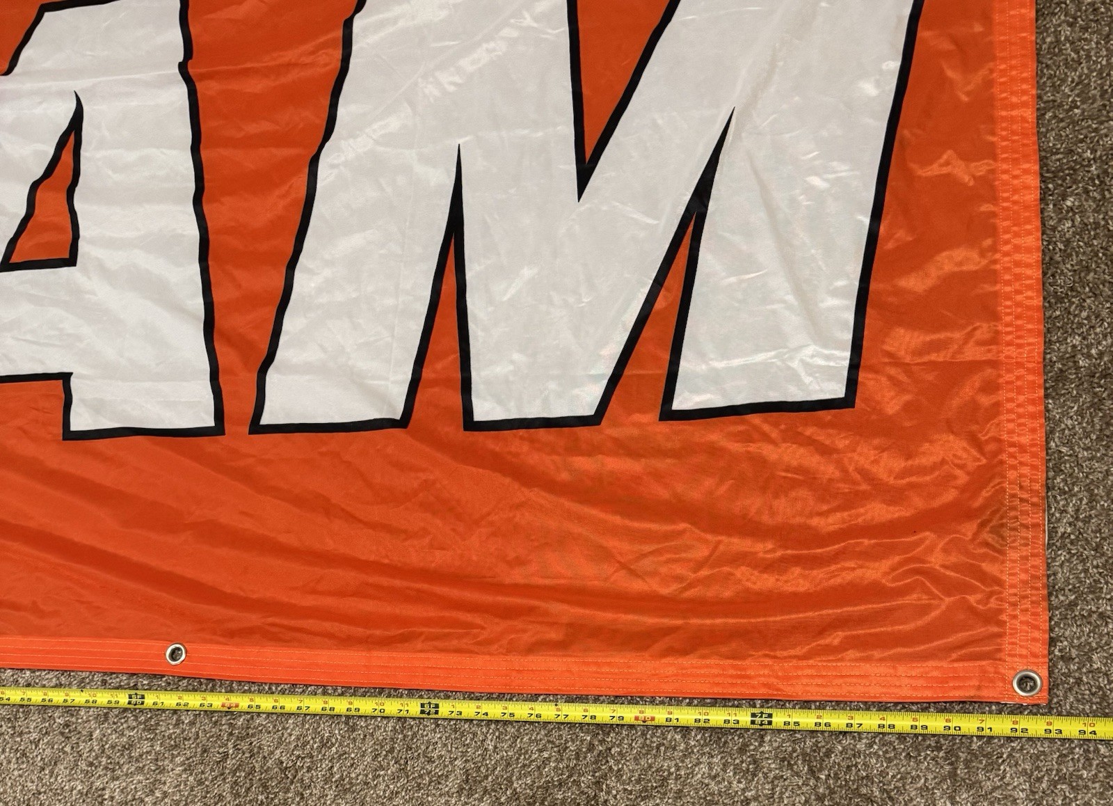 FRAM Filters REAL Banner Flag 42×96 Orange Garage Man Cave Shop Sign Large