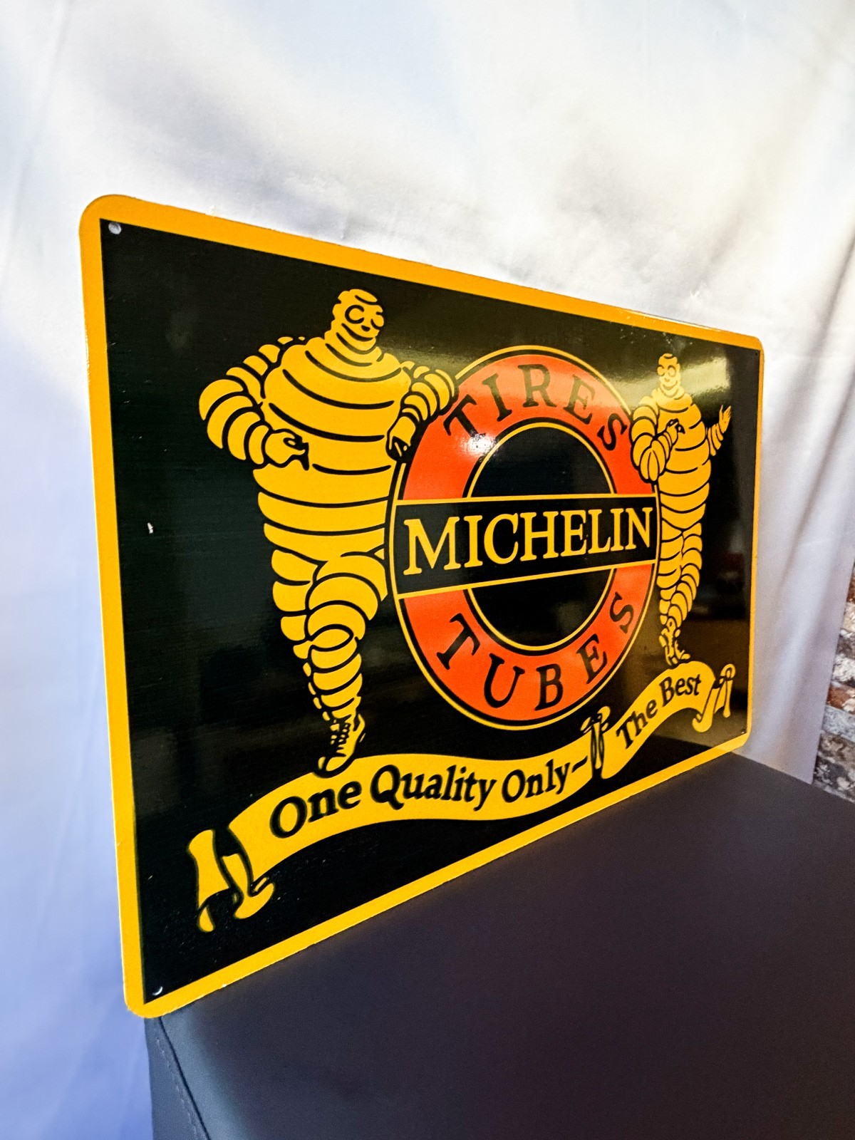 Michelin Tires – Vintage Advertising Heavy Metal Sign – 40 × 60 cm/15.7” × 23.6
