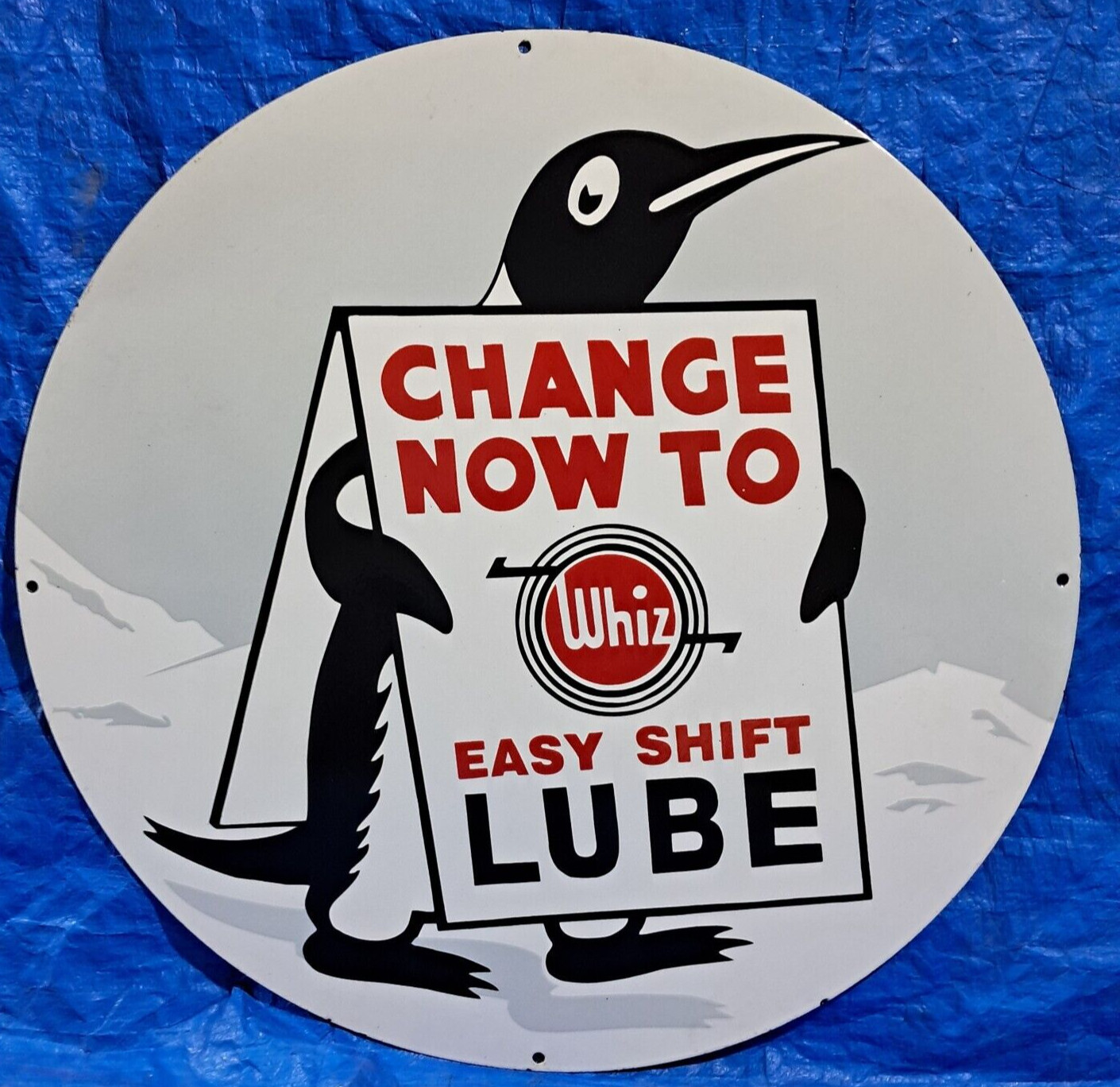 2 Porcelain Enamel Sign, More Details In Description