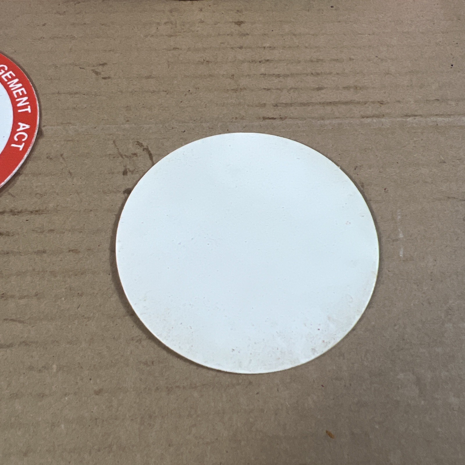 New York Fish And Wildlife Management Act Circular Cardboard Sign Lot Of 6 R