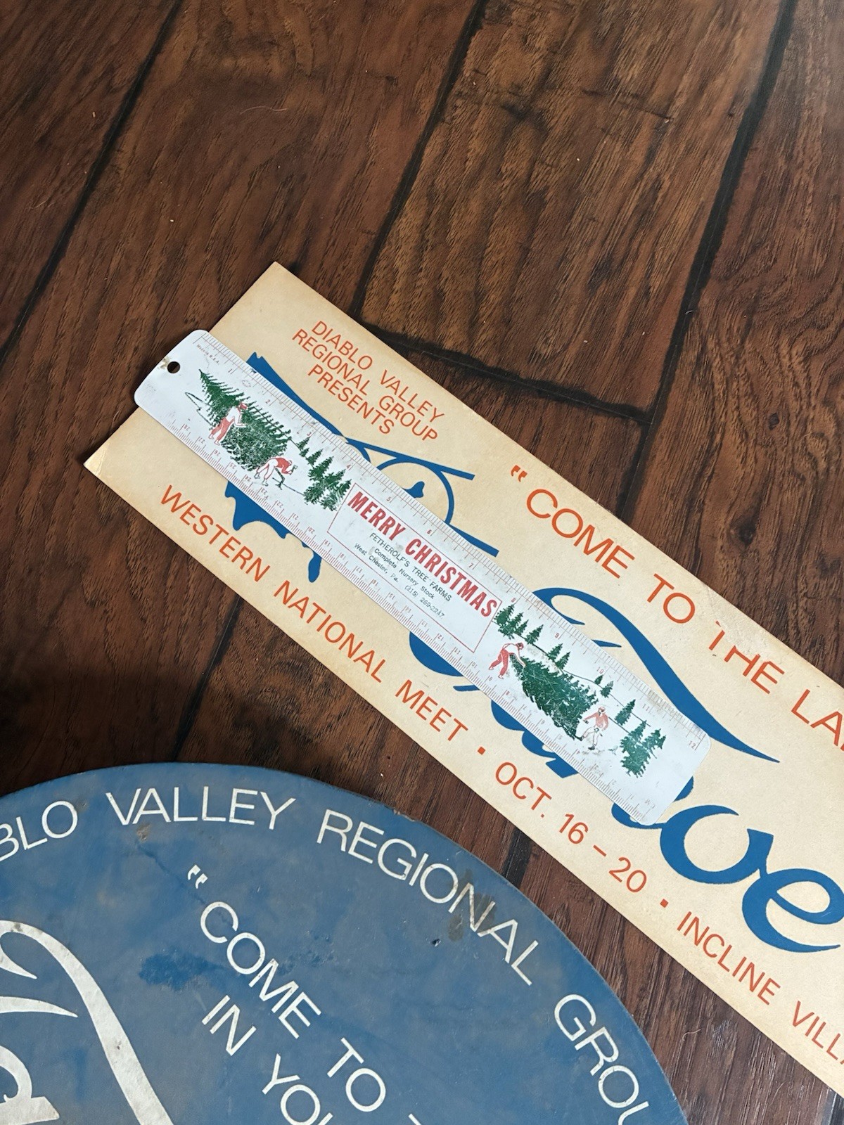 Incline Village Nevada Tahoe 1977 Ford Motor Club sign lot diablo valley a