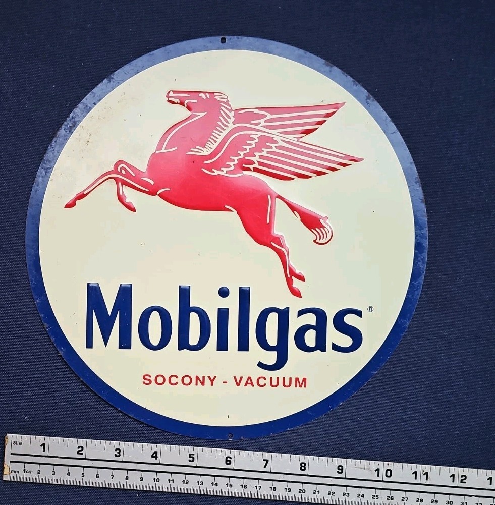 Vintage Mobilgas Sign