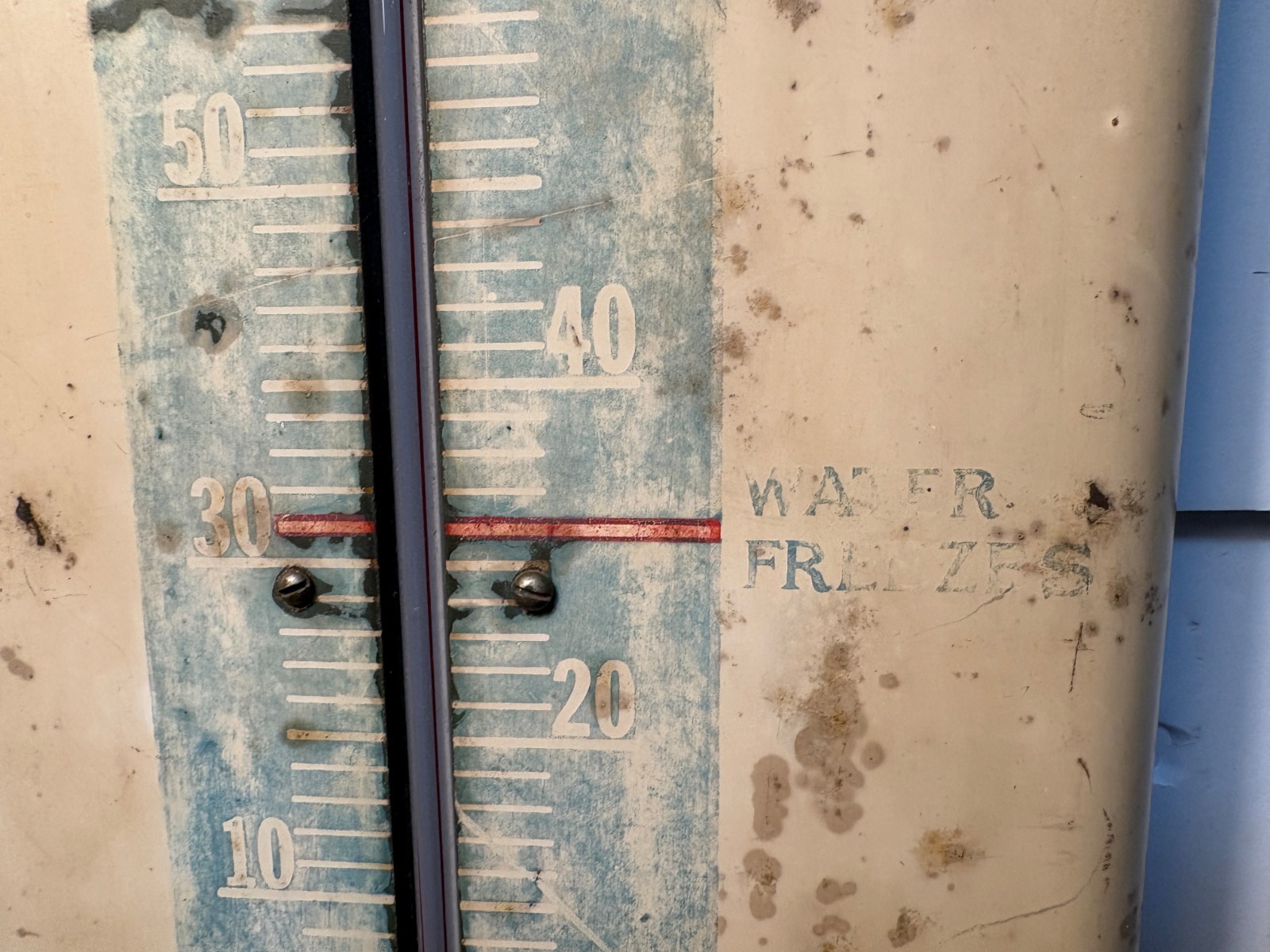 1940s-1950s Original PRESTONE EVEREADY Anti-Freeze Thermometer WORKING