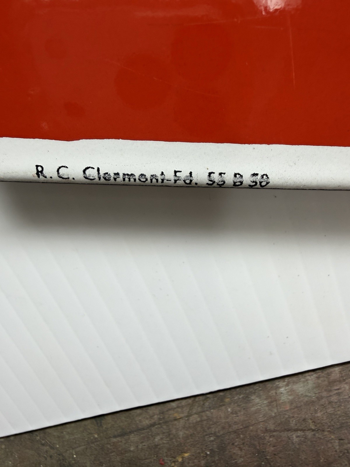 Vintage MICHELIN TIRES Porcelain Sign Original Rare Double Sided 15×18