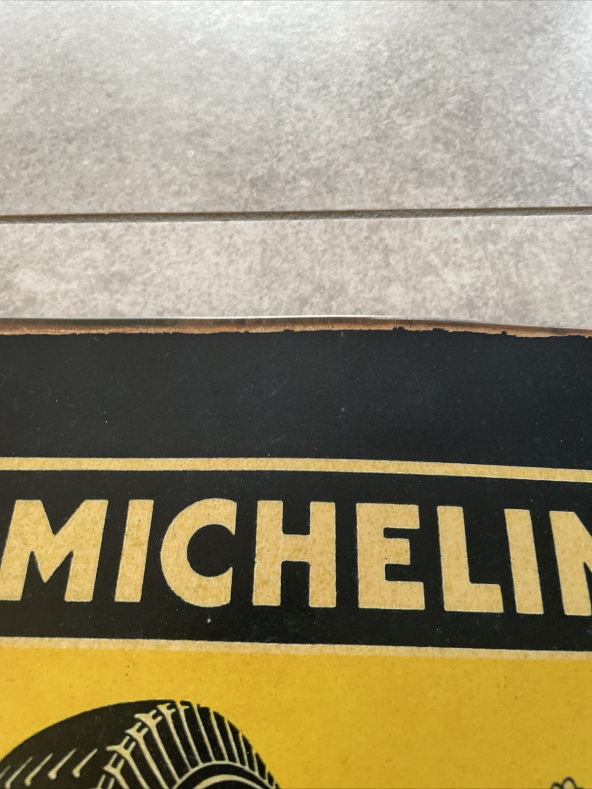 Michelin Service Tire Logo Gas Garage Shop Retro Auto Wall Decor Metal Tin Sign