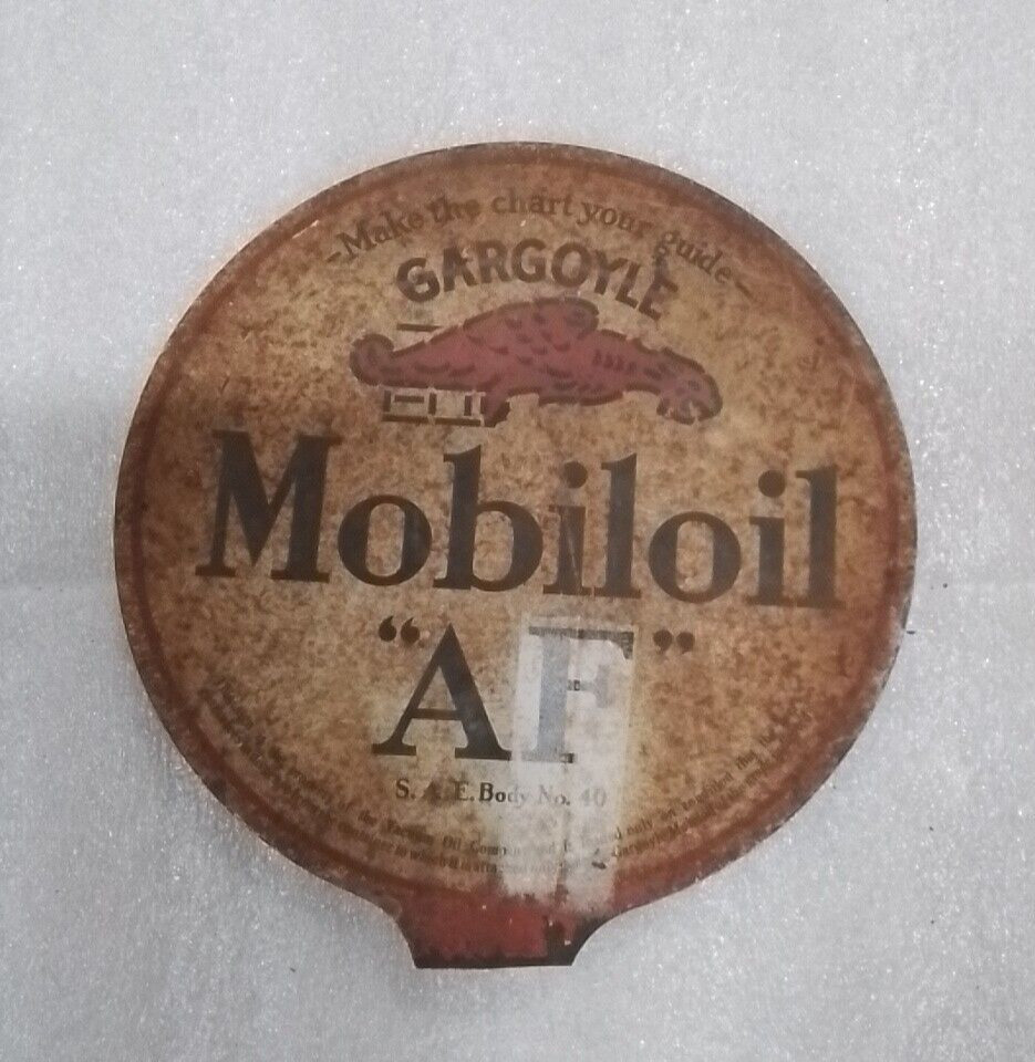 Mobiloil Gargoyal Lubester Sign Mobil