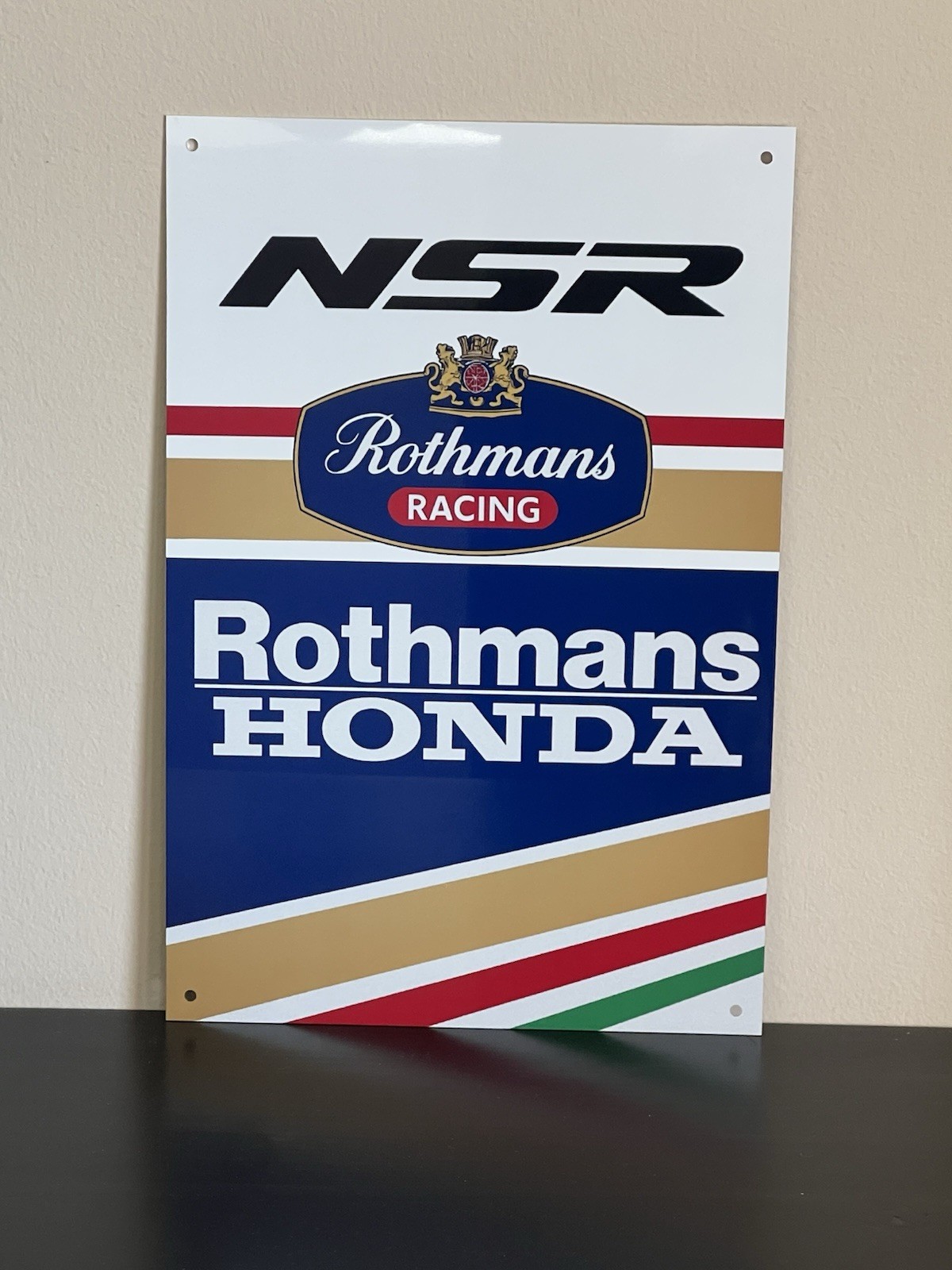 Hi Gloss!! Honda Racing Moto GP Racing Style Sign