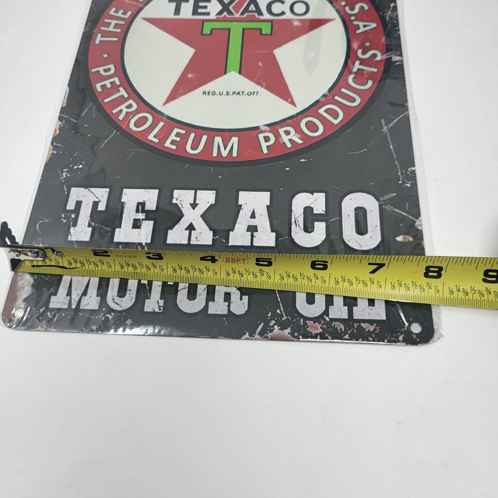 2 Metal Garage Mancave Workshop Retro Vintage Look Signage Signs Oil Gas STP