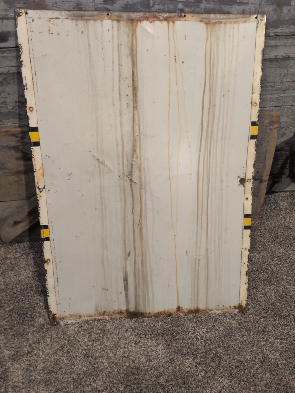 Old Monroe Shock Absorbers Gas Station Panel Sign Big ! 1969 ?