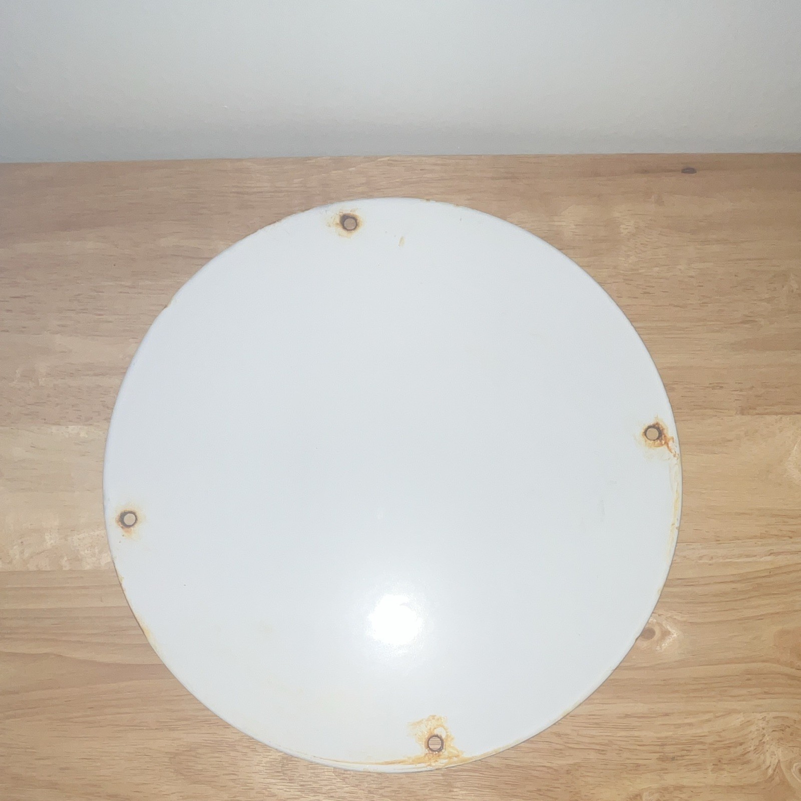 Sinclair Dino Supreme Round Gas & Oil Advertising Sign White Red Green