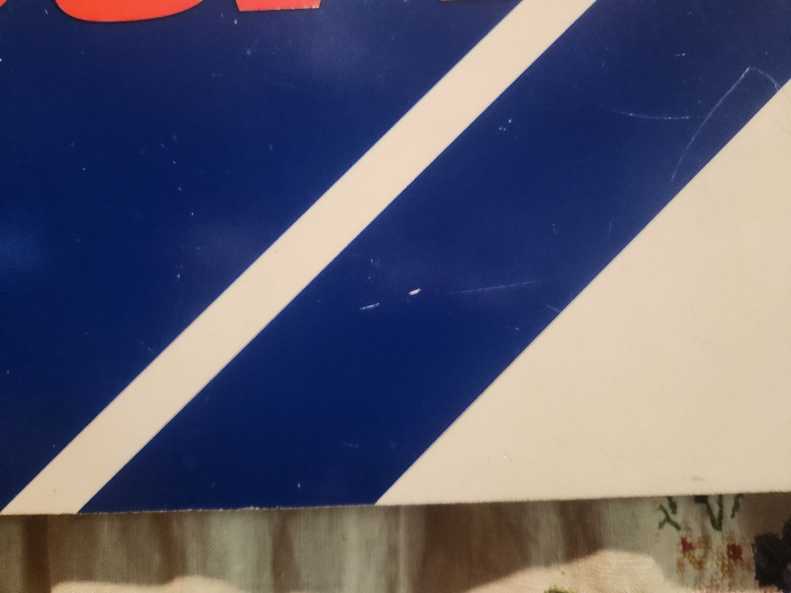 VINTAGE ORIGINAL SUZUKI DEALERSHIP FACTORY SERVICE SIGN THICK PLASTIC VERY NICE